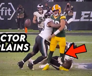 Jordan Love Knee Pop Injury on Last Play of Game - Doctor Explains