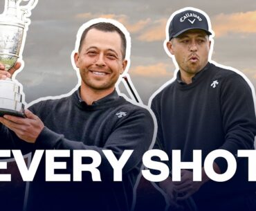 EVERY SHOT of Xander Schauffele's WINNING ROUND | The 152nd Open