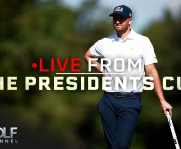 Presidents Cup, Day 2 foursome matchups set | Live From the Presidents Cup | Golf Channel