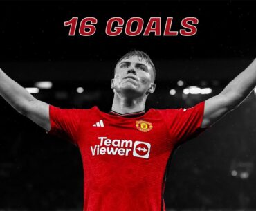 Rasmus Højlund / All 16 Goals for Man United so far...