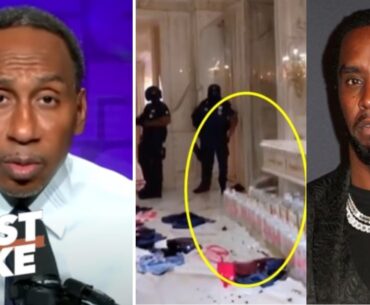 FIRST TAKE | It's over for Diddy! - Stephen A. Smith GOES CRAZY to 'very scary' Diddy indictment