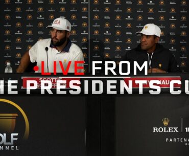 Tony Finau: 'I like our 12 guys in a dogfight' | Live From the Presidents Cup | Golf Channel