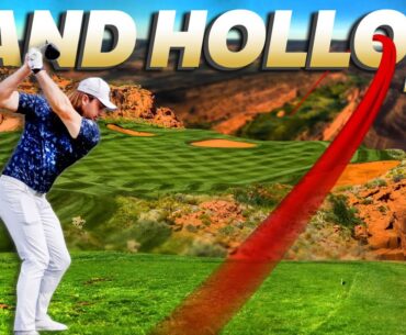 World Long Drive Champion Plays SAND HOLLOW GOLF RESORT (Front 9)