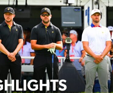 Conners & Hughes vs. Finau & Clark | Day 2 Foursomes highlights from Presidents Cup | 2024