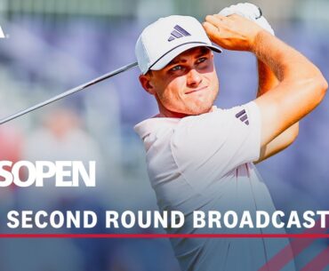 2024 U.S. Open (Round 2): Ludvig Åberg Sets the Pace at Pinehurst No. 2 | Full Broadcast