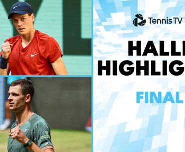 Jannik Sinner vs Hubert Hurkacz For The Title 🏆 | Halle 2024 Final Highlights