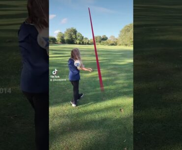 getting stronger every day. #juniors #6yearsold #golf #girls