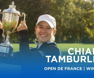 Chiara Tamburlini wins in the playoff! Lacoste Ladies Open de France