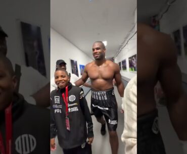 Daniel Dubois & his little brother after THAT KO win 🥺