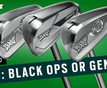 Black Ops or GEN7? New PXG irons tested