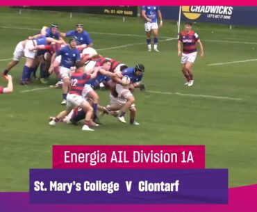 #EnergiaAIL Highlights Round 1: St. Mary's 27 Clontarf 31