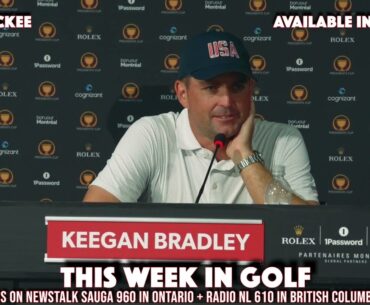 Keegan Bradley admits he got emotional hearing the American national anthem | Presidents Cup