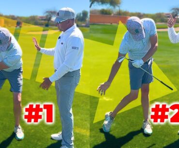 His Transition Was Seamless After This Discovery! (Live Golf Lesson)