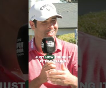 Adrián Otaegui, humildad, trabajo y pasión por el golf