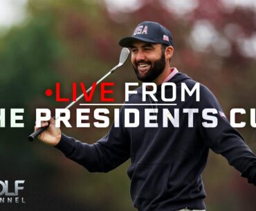 Presidents Cup, Day 3 four-ball matchups announced | Live From the Presidents Cup | Golf Channel