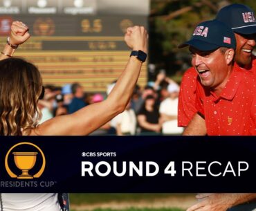 Keegan Bradley putt SEALS win for USA ,10th straight President Cup Victory | Recap