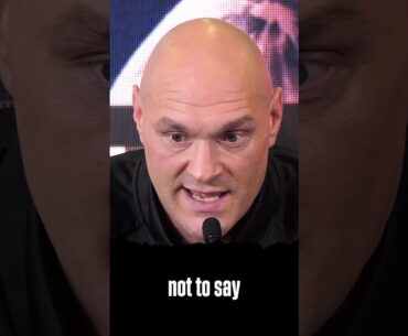 Tyson Fury URGES FANS: 'Please don't say USYK IS S*** when i BEAT HIM!!'