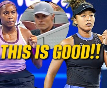 Coco Gauff’s NEW Coach revealed! Osaka gets BIG win