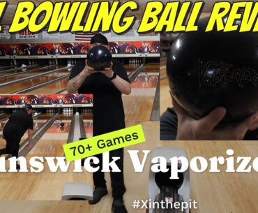 Brunswick IVaporize Bowling Ball Review!! Why So Much HYPE??  4k