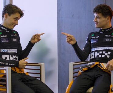 In Conversation With Lando Norris and Oscar Piastri | Looking Ahead To The 2024 F1 Season!