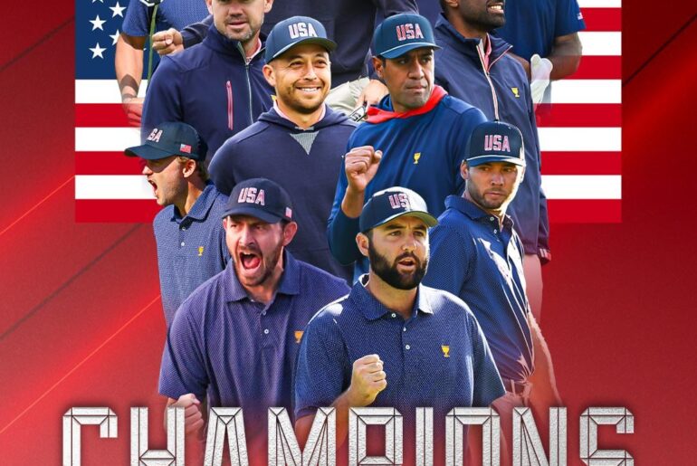 Team USA wins the 2024 Presidents Cup