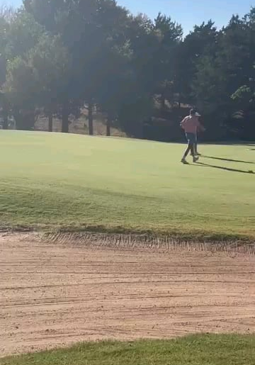 I made a 50 foot putt for eagle on 18 to win a tournament