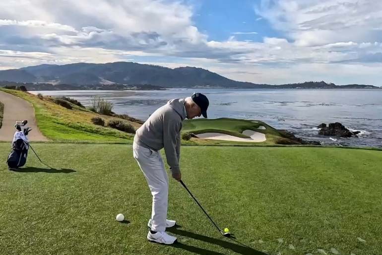 Sam Reeves is 90 years old. He and Fred Couples have been friends for nearly 40 years. Sam hosts Freddie every time he plays a tournament at Pebble Beach. They reunited this week at the Champions Tour's PURE Insurance Championship.