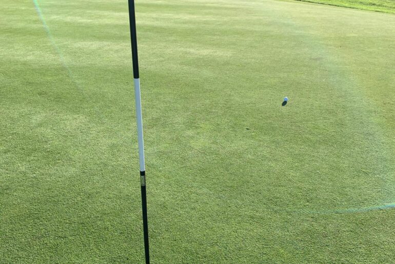 Celtic Manor's 10th has a hole-in-one challenge for 10 years of membership (worth 75k) - here was my attempt...