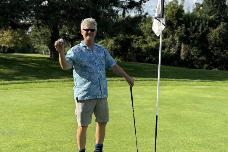 After 30 yrs of golf with nothing, I hit a hole-in-one on consecutive weekends. What are the odds?