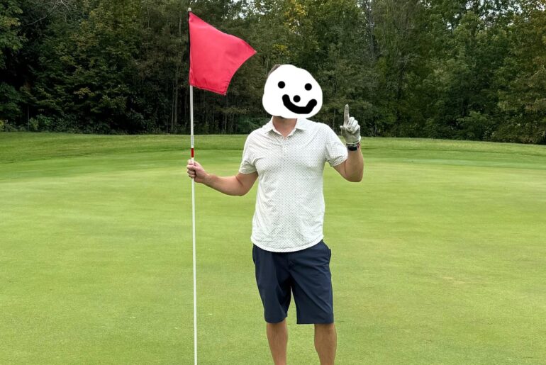 Obligatory first ace post. I was playing by myself and a group asked me if I wanted to play through while I was on the 7th green. I said yeah, if they hadn’t asked no one else would have witnessed it. It felt serendipitous. It was such a pure 8i too!