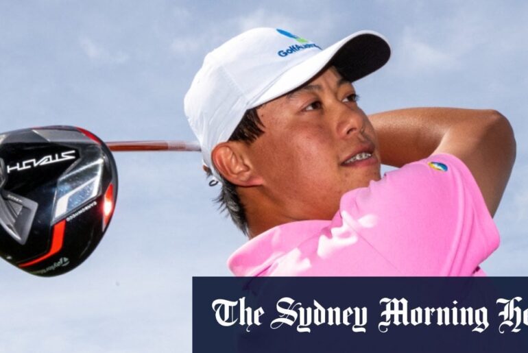 Australian golfing prodigy Jeff Guan suffers career-threatening injury in freak accident on course