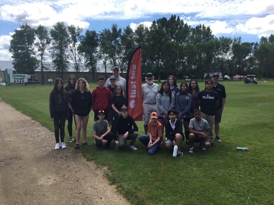 First Tee - Manitoba chapter representatives. 