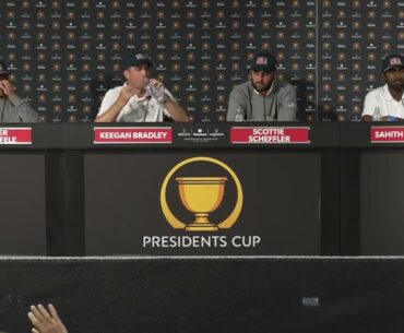 Team USA Thursday Flash Interview 2024 Presidents Cup · Fourball