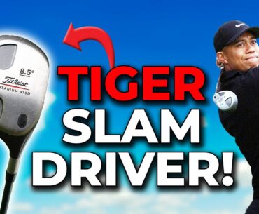 Tiger Woods won 4 STRAIGHT MAJORS with this driver?!