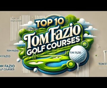 Top 10 Tom Fazio Golf Courses