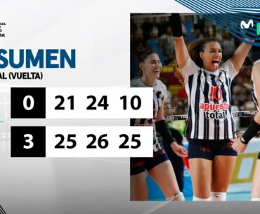 RESUMEN: Regatas Lima 0️⃣ - 3️⃣ Alianza Lima | SEMIFINAL (VUELTA) | LNSV 2023-2024 👋🏐🏆