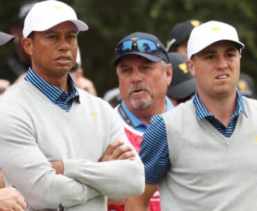 Justin Thomas opens up on tense, X-rated warning from Tiger Woods during Presidents Cup