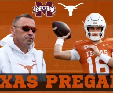 Texas Longhorns - Mississippi State Pregame Show | LIVE From Scholz Garten | Texas Football