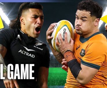 13 All Blacks vs RAMPAGING Wallabies: 10-Minutes decides Bledisloe! | FULL GAME 2024 | GAME 1