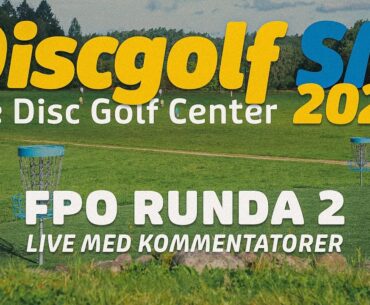 SM i Discgolf 2024, LIVE FPO R2