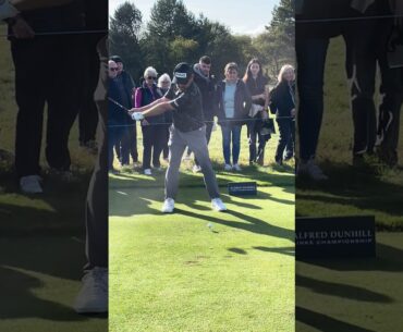 Louis Oosthuizen Driver Swing Front On Carnoustie 2024 #golf #golfswing