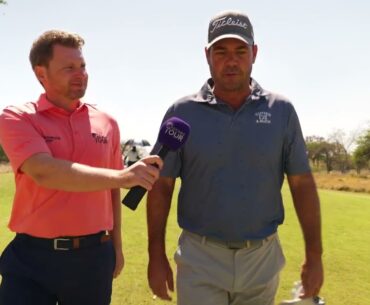 Keith Horne - Walk & Talk at the turn - Zambia Golf Legends Championship