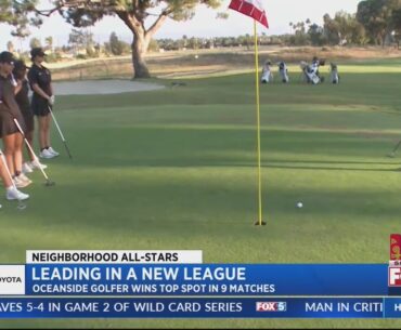 Leading in a new league: Oceanside golfer wins top spot in nine matches