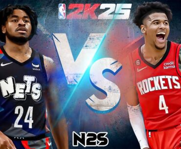 Jalen Green vs. Cam Thomas: Young Stars Face Off in 2K25 Rockets vs Nets