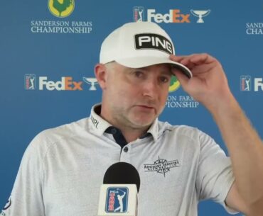 David Skinns Thursday Flash Interview 2024 Sanderson Farms Championship