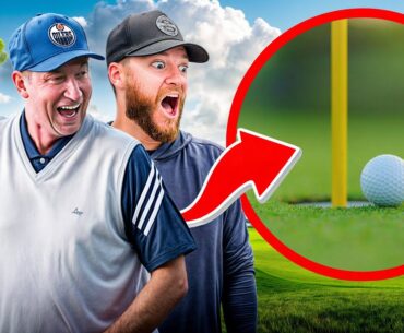 Behind The Scenes of Wayne Gretzky & Michael Block's Hole-In-One Challenge