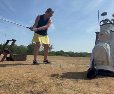 Miss Kira P Driving Range Session at Grand Geneva Resort & Spa on August 14, 2024.