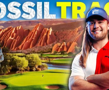 I Played The CRAZIEST Course In Colorado! | Fossil Trace Golf Club