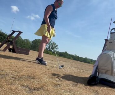 Miss Kira P Driving Range Session at Grand Geneva Resort & Spa on August 14, 2024.