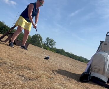 Miss Kira P Driving Range Session at Grand Geneva Resort & Spa on August 14, 2024.